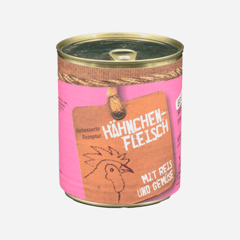 Menüdose Hähnchenfleisch